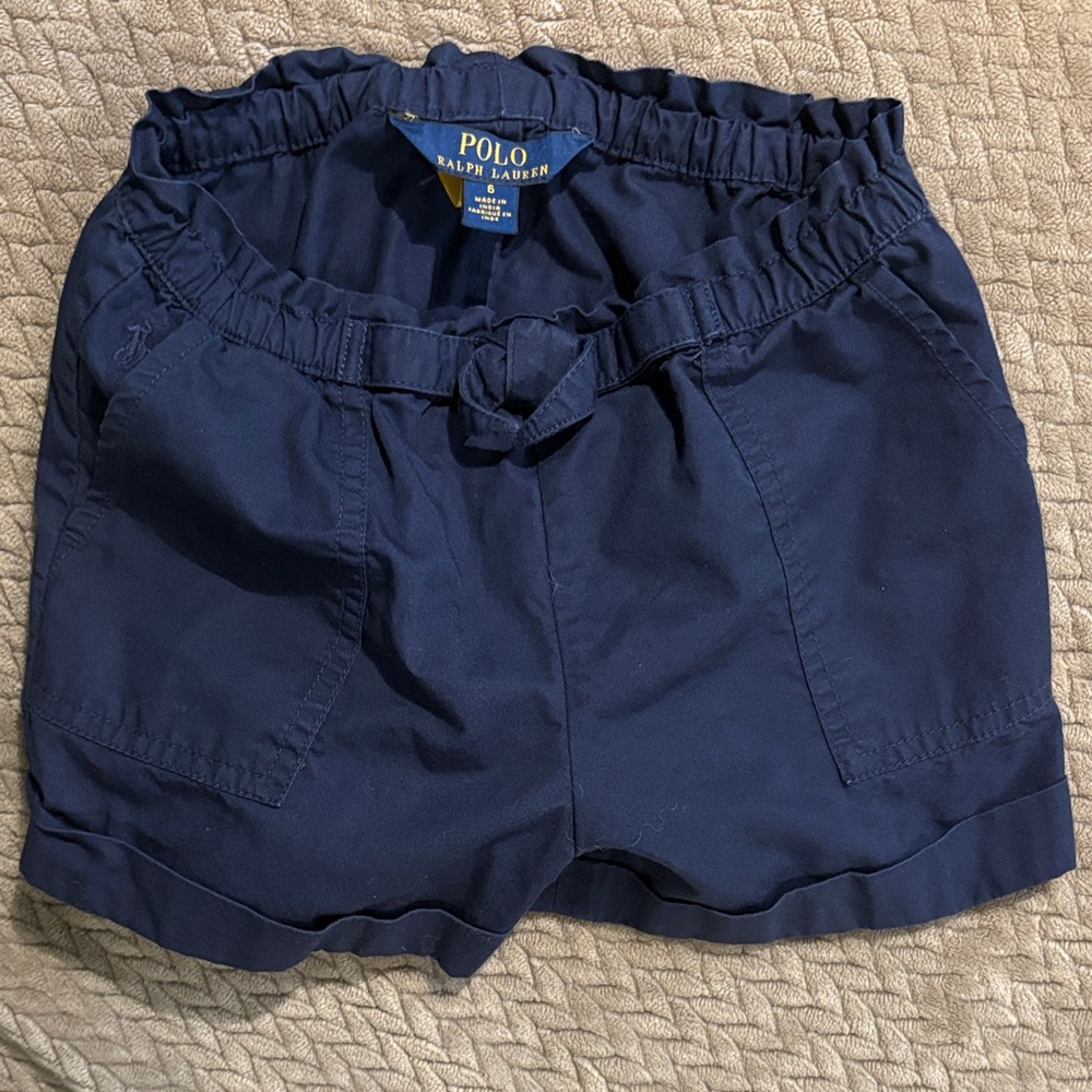 Polo by Ralph Lauren Navy Kids Shorts